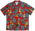 Ukulele Monstera Men's Hawaiian Shirt