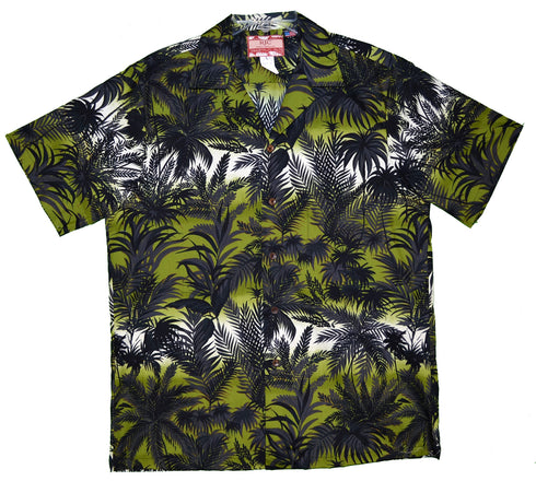 Double Color Rainbow Men's Hawaiian Shirt