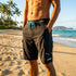 HIC Hawaiian Island Creations Men's Generals 8-Way Stretch Boardshorts – Quick Dry, SPF 50, Surf Board Shorts