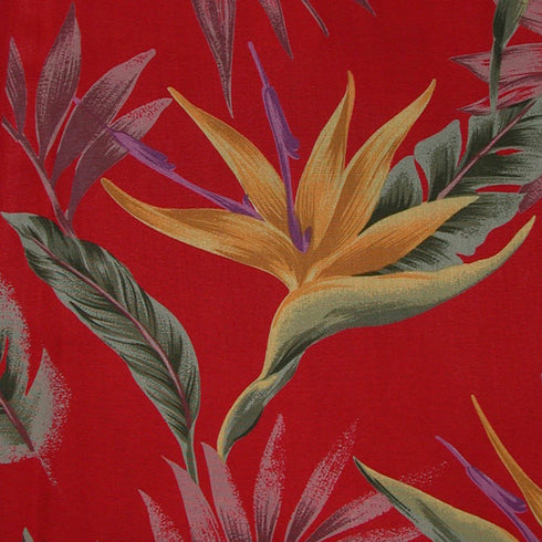 Paradise Found Men's Bird of Paradise #1 Hawaiian Shirt