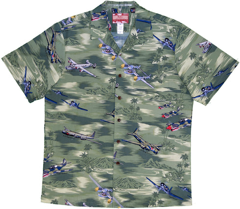 King Bombers of The Sky Men's Hawaiian Shirt