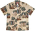 Longboard Woody Beach Shack Men's Hawaiian Shirt