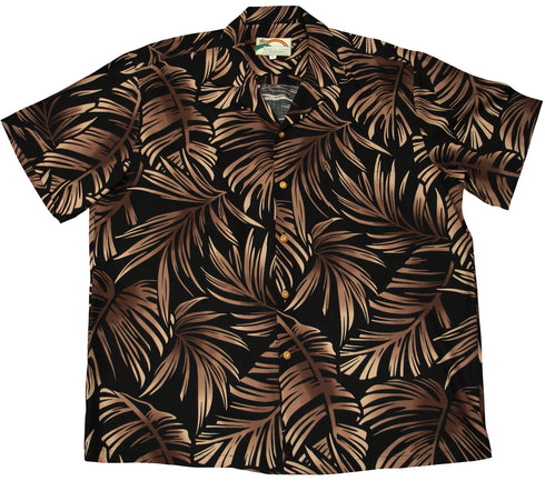 Paradise Found Men's Floating Palms Hawaiian Shirt