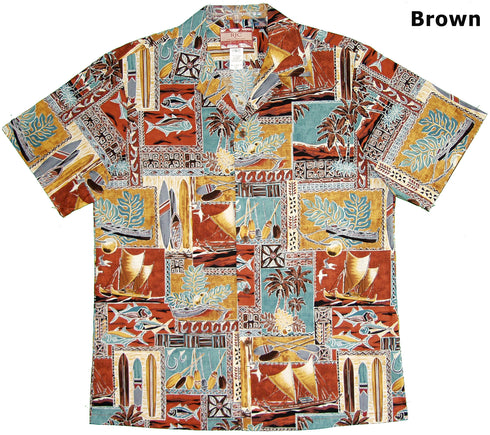 Polynesian Life Cycle Men's Hawaiian Shirt