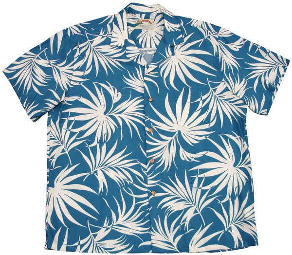 Paradise Found Men's Fan Palm Hawaiian Shirt