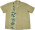 Paradise Found Men's Bamboo Panel Hawaiian Shirt