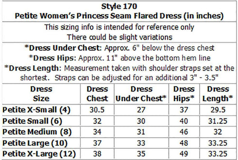 Bird of Paradise Panel Women's Princess Seam Flared Hawaiian Dress (Petite Size)