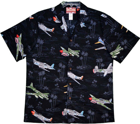 USA Airplane Men's Hawaiian Shirt