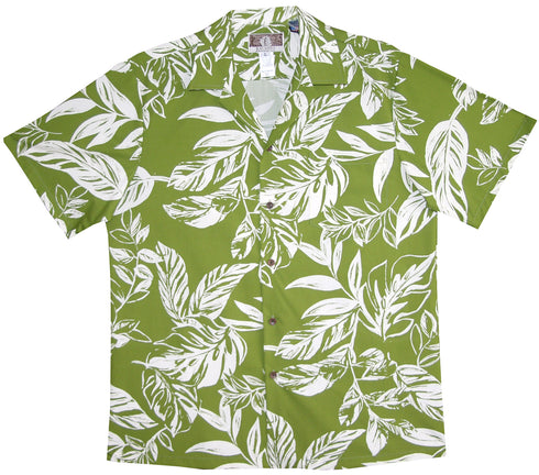 Leaves Up-Close Men's Hawaiian Shirt