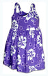 Summer Hibiscus Girl's Hawaiian Flared Dress
