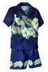 Tropical Hibiscus Garden Boy's 2pc Hawaiian Cabana Set