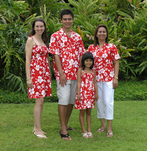 Original Classic Hibiscus Men's Hawaiian Shirt