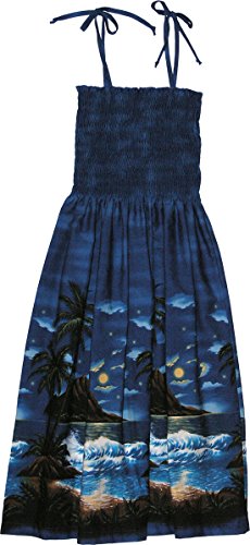 RJC Womens Moonlight Surf Elastic Tube Top Sundress
