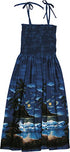 RJC Womens Moonlight Surf Elastic Tube Top Sundress