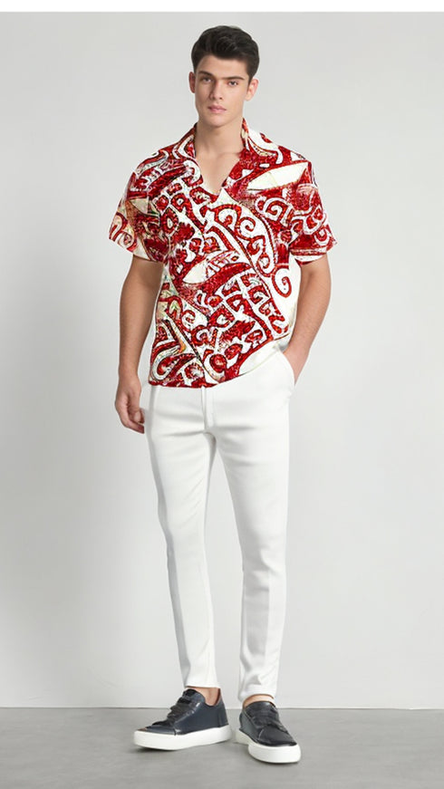 Ancient Tribal Tattoo Men's Hawaiian Shirt