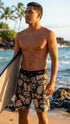 HIC 19" Fineapple 8-Way Octo Stretch Men's Board Shorts – Limited Edition