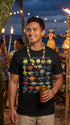 RJC Men's The Fishes of Maui Hawaiian Tshirt - Maui Imprint