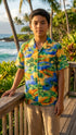 Florida Alligator Lagoon Boy's Hawaiian Shirt