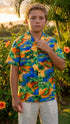 Florida Alligator Lagoon Boy's Hawaiian Shirt