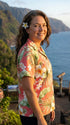 Full Bloom Women's Hawaiian Camp Shirt
