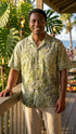 Go Barefoot Mens Hawaiian Tats Big & Tall Shirt