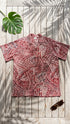 Go Barefoot Mens Hawaiian Tats Big & Tall Shirt