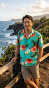 RJC Grand Hibiscus Men's Hawaiian Shirt – 100% Rayon