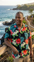 RJC Grand Hibiscus Men's Hawaiian Shirt – 100% Rayon