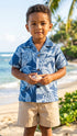 Hala Pineapples Hawaiian Aloha Boys 2pc Cabana Set