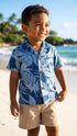 Hala Pineapples Hawaiian Aloha Boys 2pc Cabana Set