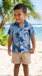 Hala Pineapples Hawaiian Aloha Boys 2pc Cabana Set