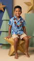 Hala Pineapples Hawaiian Aloha Boys 2pc Cabana Set