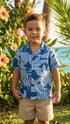 Hala Pineapples Hawaiian Aloha Boys 2pc Cabana Set