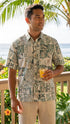 RJC Mens Hawaiian Symbols Reverse Shirt