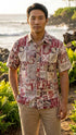 RJC Mens Hawaiian Symbols Reverse Shirt