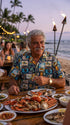 Hawaii State Locations Men's Hawaiian Shirt