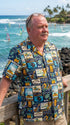 Hawaii State Locations Men's Hawaiian Shirt