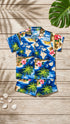 RJC Boys Hibiscus Hawaiian Island 2pc Cabana Set