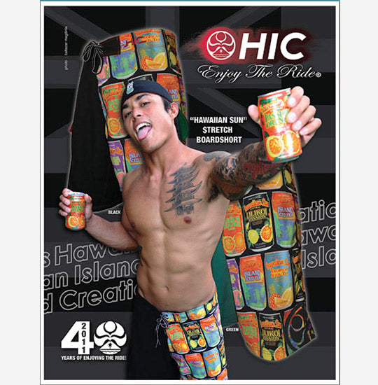 HIC Hawaiian Island Creations board shorts