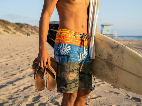 HIC 20" UA Huka 8-Way Octo Stretch Men's Board Shorts – Limited Edition