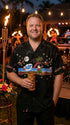 Hula Dancing Santa Men's Hawaiian Shirt