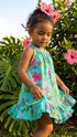 RJC Baby Girls Hula Girl Fun Halter Dress 2pc Set
