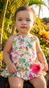 RJC Baby Girls Hula Girl Fun Halter Dress 2pc Set