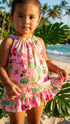 RJC Baby Girls Hula Girl Fun Halter Dress 2pc Set