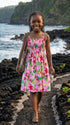 RJC Girls Hula Girl Fun Elastic Tube Top Sundress
