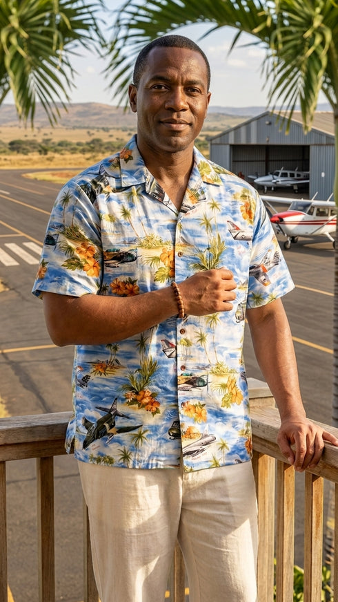 Island Air Power Hawaiian Shirt