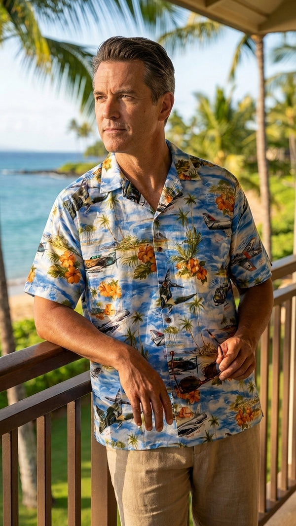 Island Air Power Hawaiian Shirt