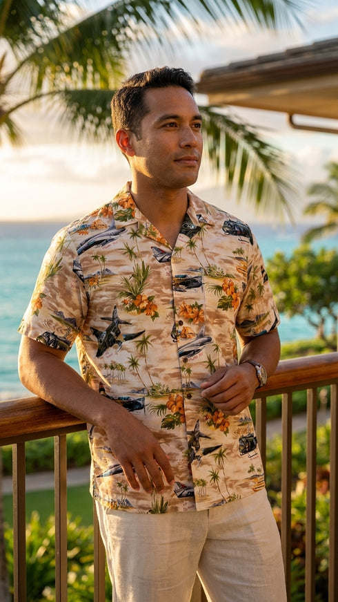 Island Air Power Hawaiian Shirt