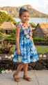Islanders Girl's Hawaiian Smocked Dress