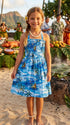 Islanders Girl's Hawaiian Smocked Dress